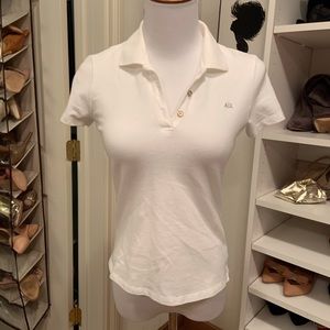 AX golf white t-shirt